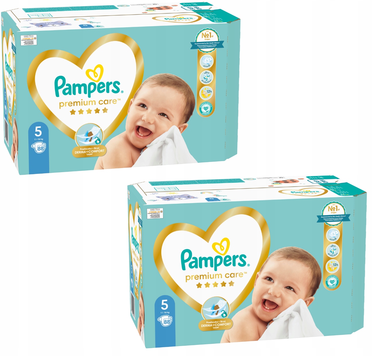 pampers 1 a 2