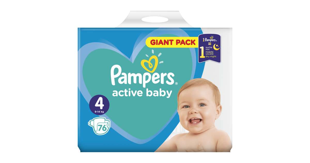 pampers new baby 4 34 szt