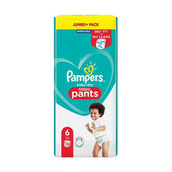 pampers podczas ospy