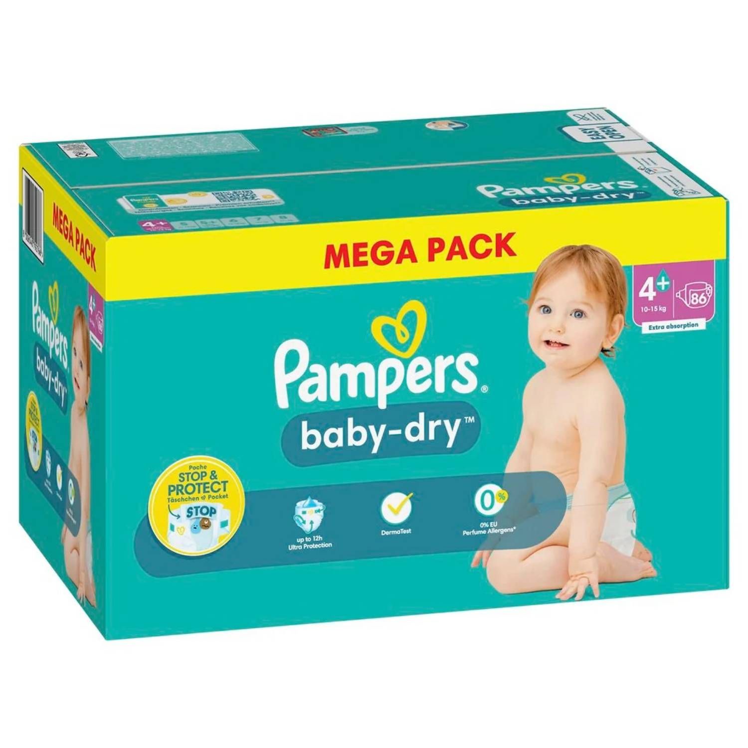 pampers 4+ 96 sztuk