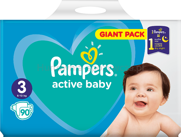 rossmann pampers active baby 3