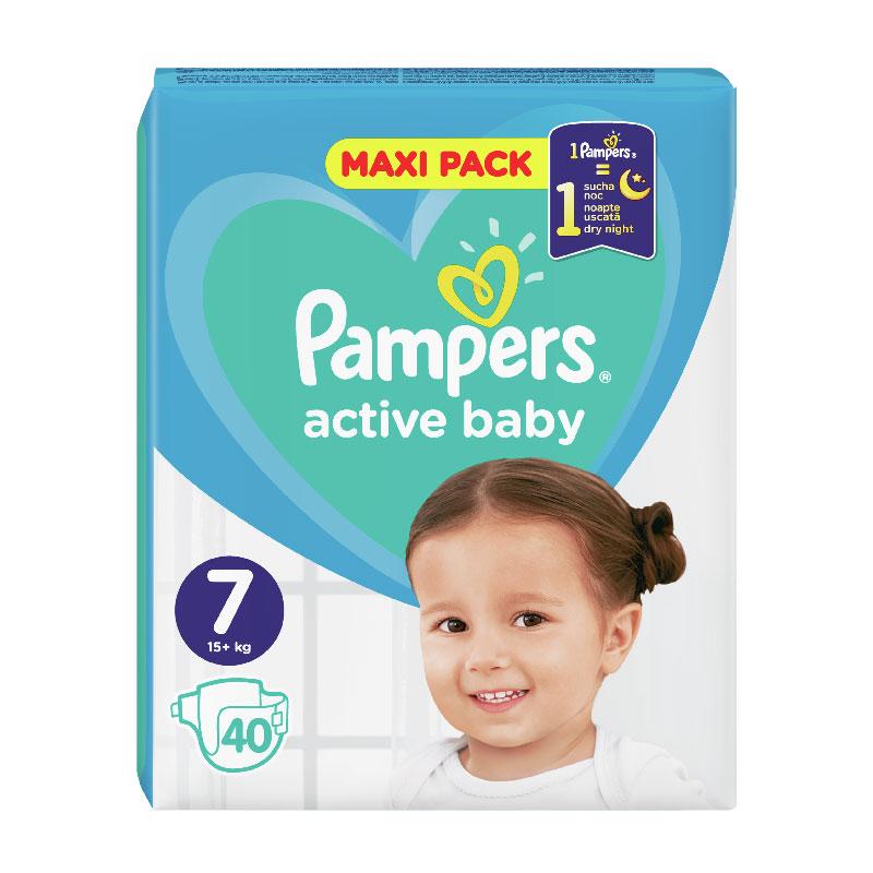 teczki pampers czteropak