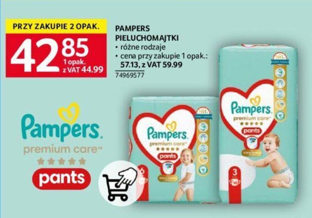 pampers piekuszki jednorazowe dla niemowlaka 1