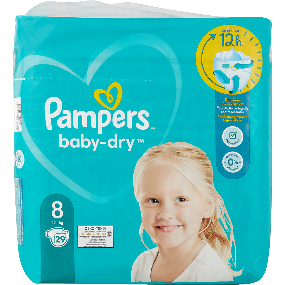 pampers z podkładu