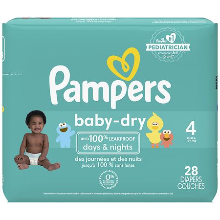 pieluchy pampers 4 132 szt