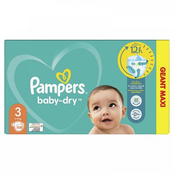 chusteczki pampers 6x64 kaufland