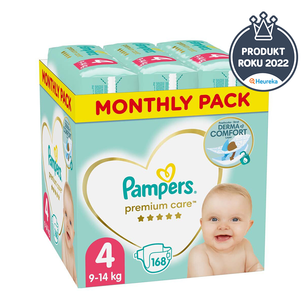 pampers 144 szt biedronka