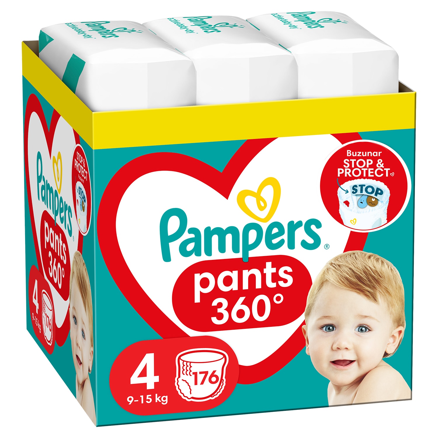 pampers active baby 4 maxi 132