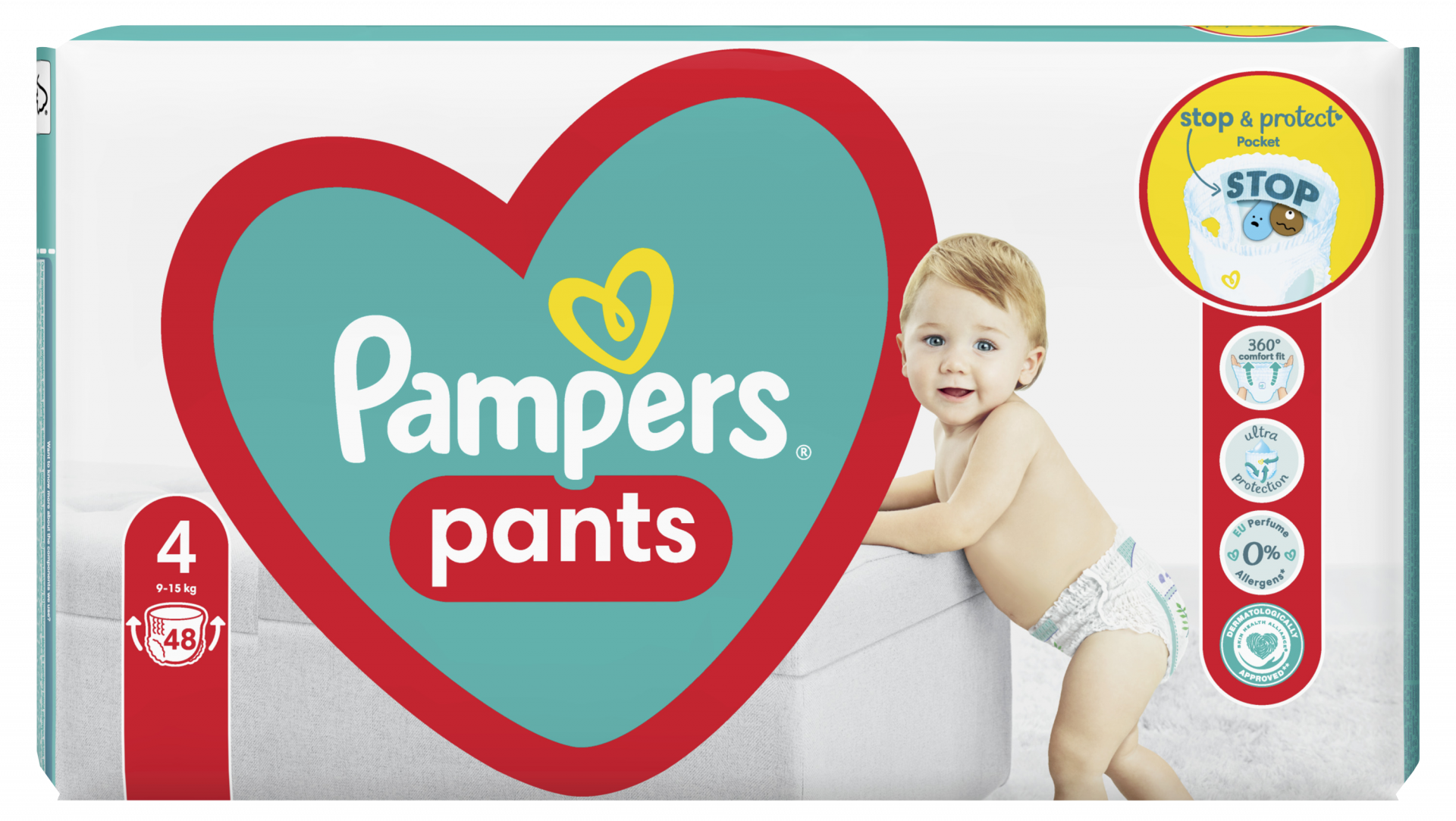 pampers active baby 62 szt