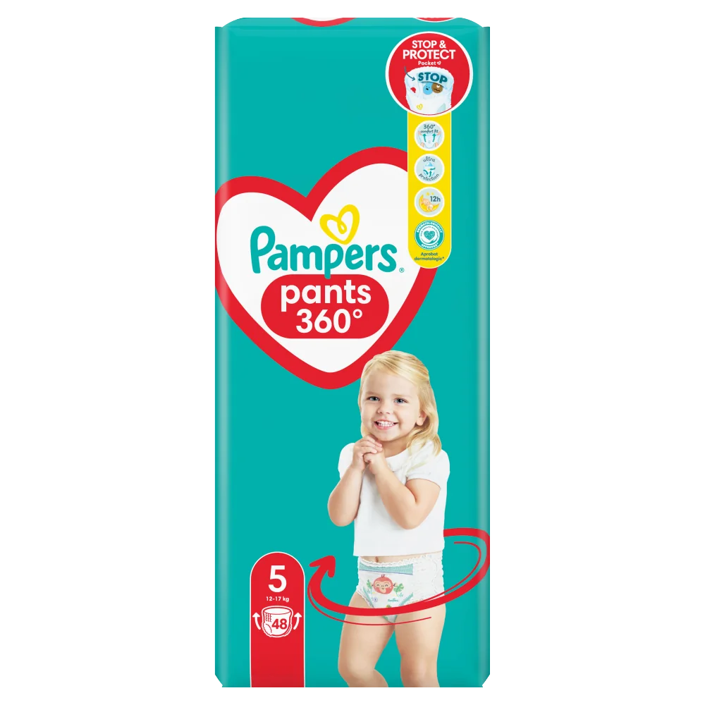 przedziały wagowe pieluch pampers