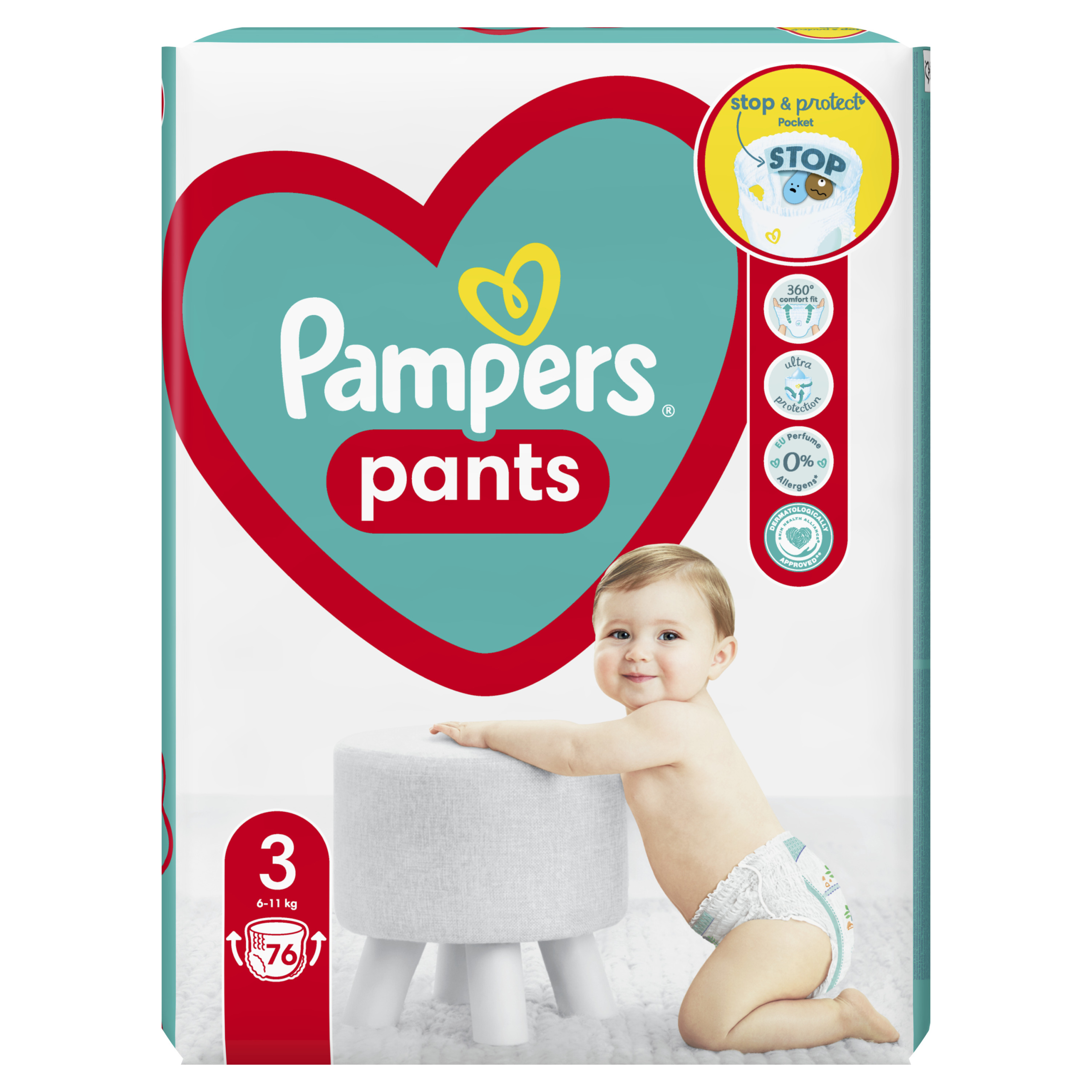 pampers mega pack 4 pants