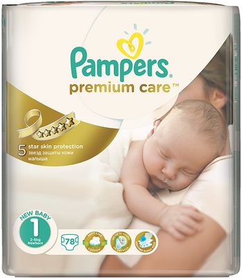 pampers 1 78 szt