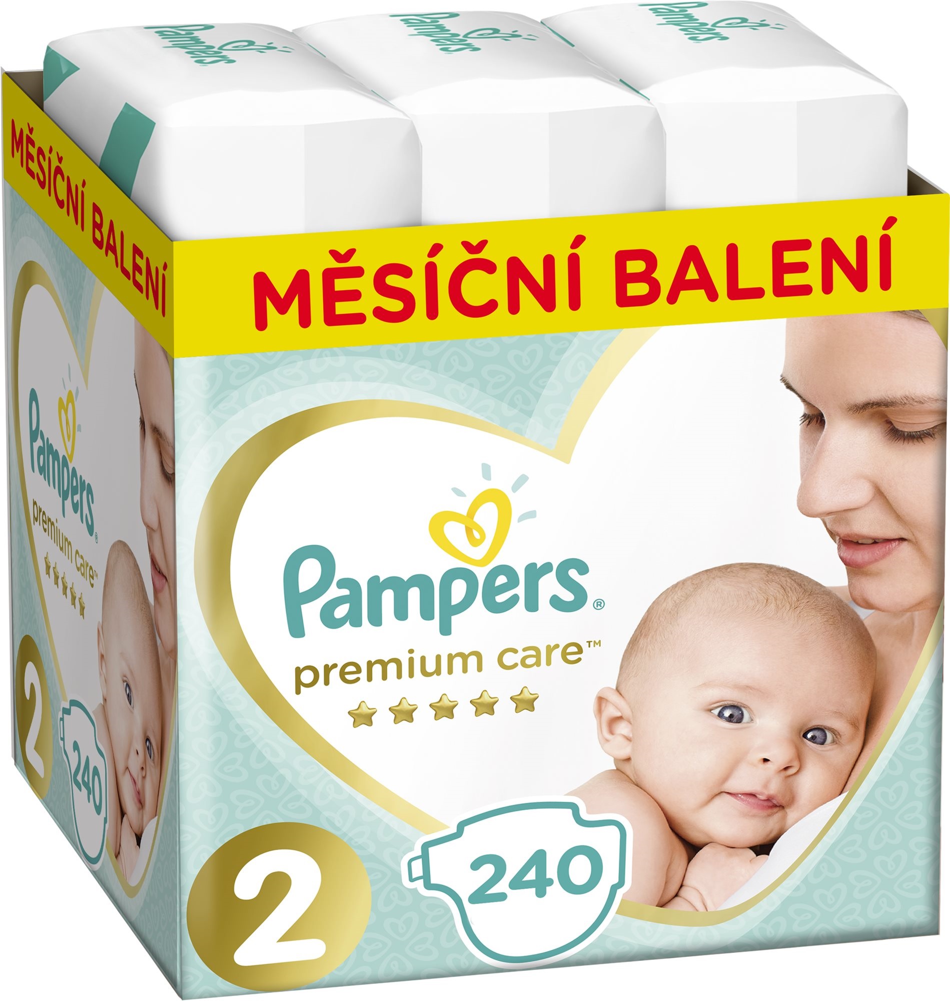 pamper jumbo pack 86szt