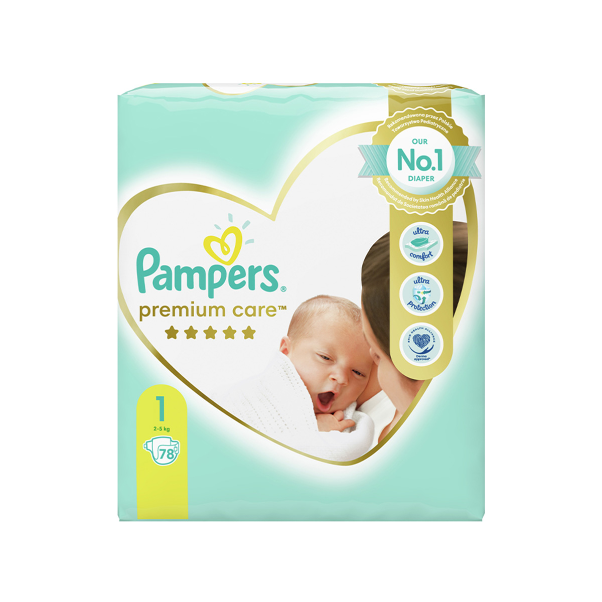 ampers premium care pieluchy 0 newborn 30 szt pieluszek cena