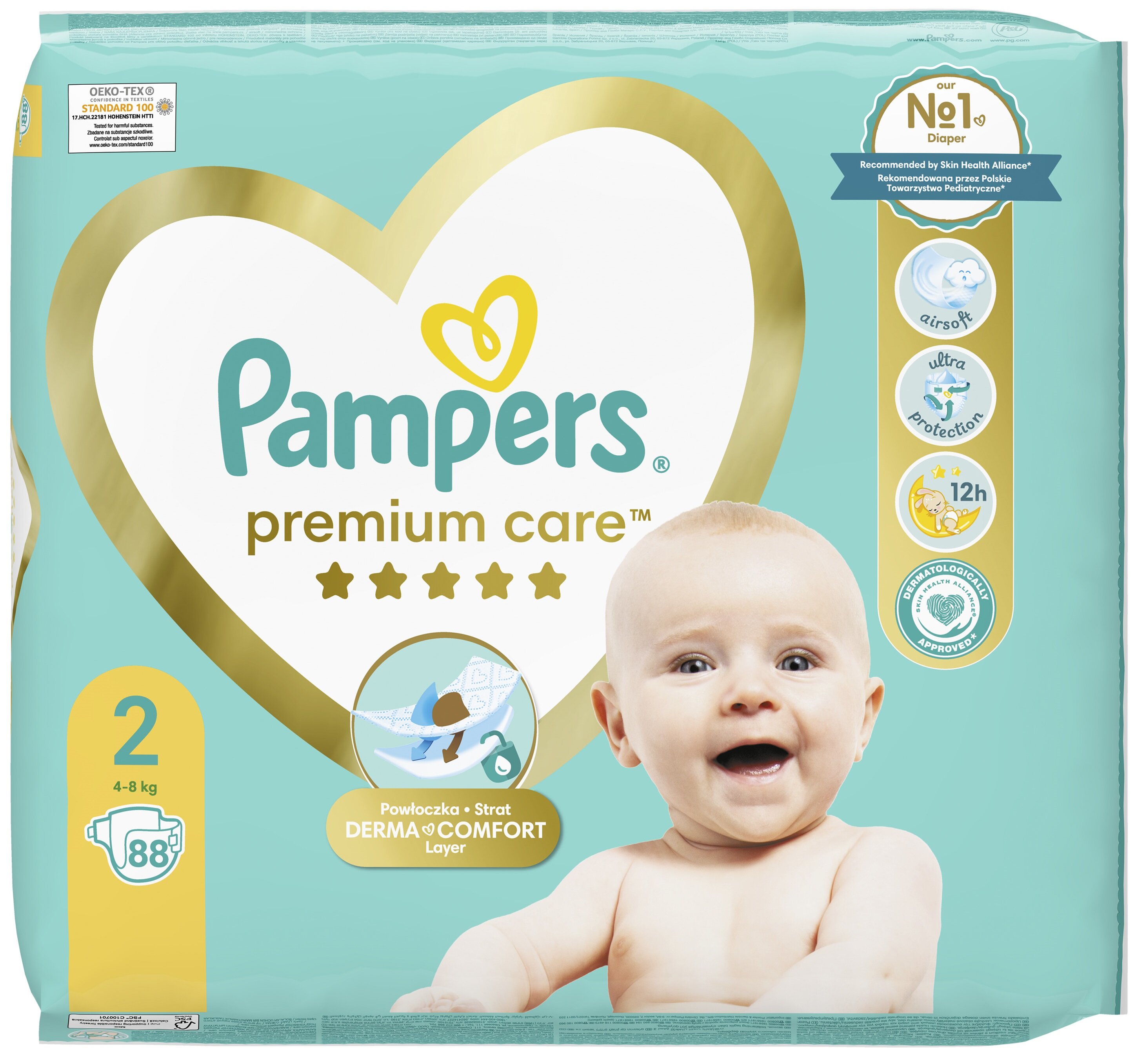 pampers pure protection size 6