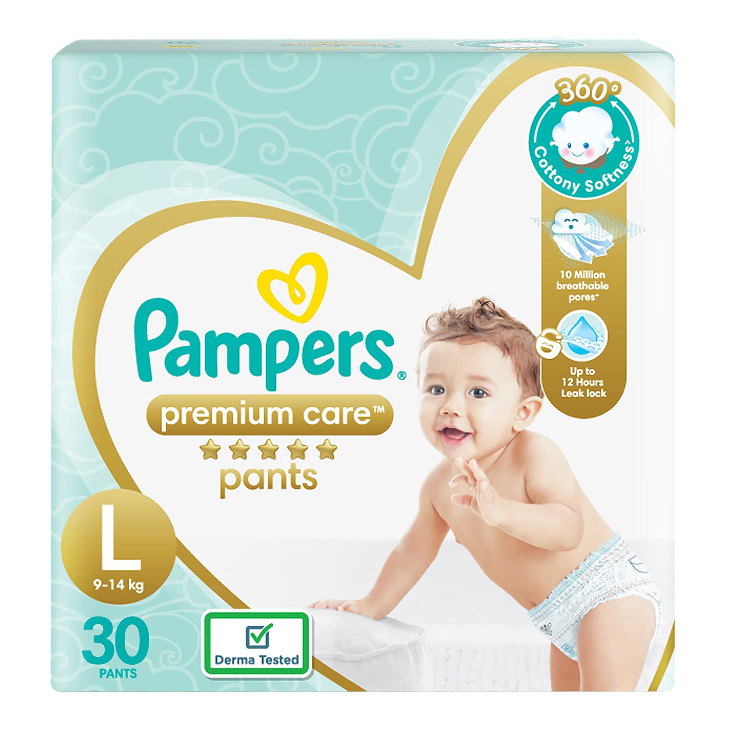 pampers premium care 3 midi 204 szt