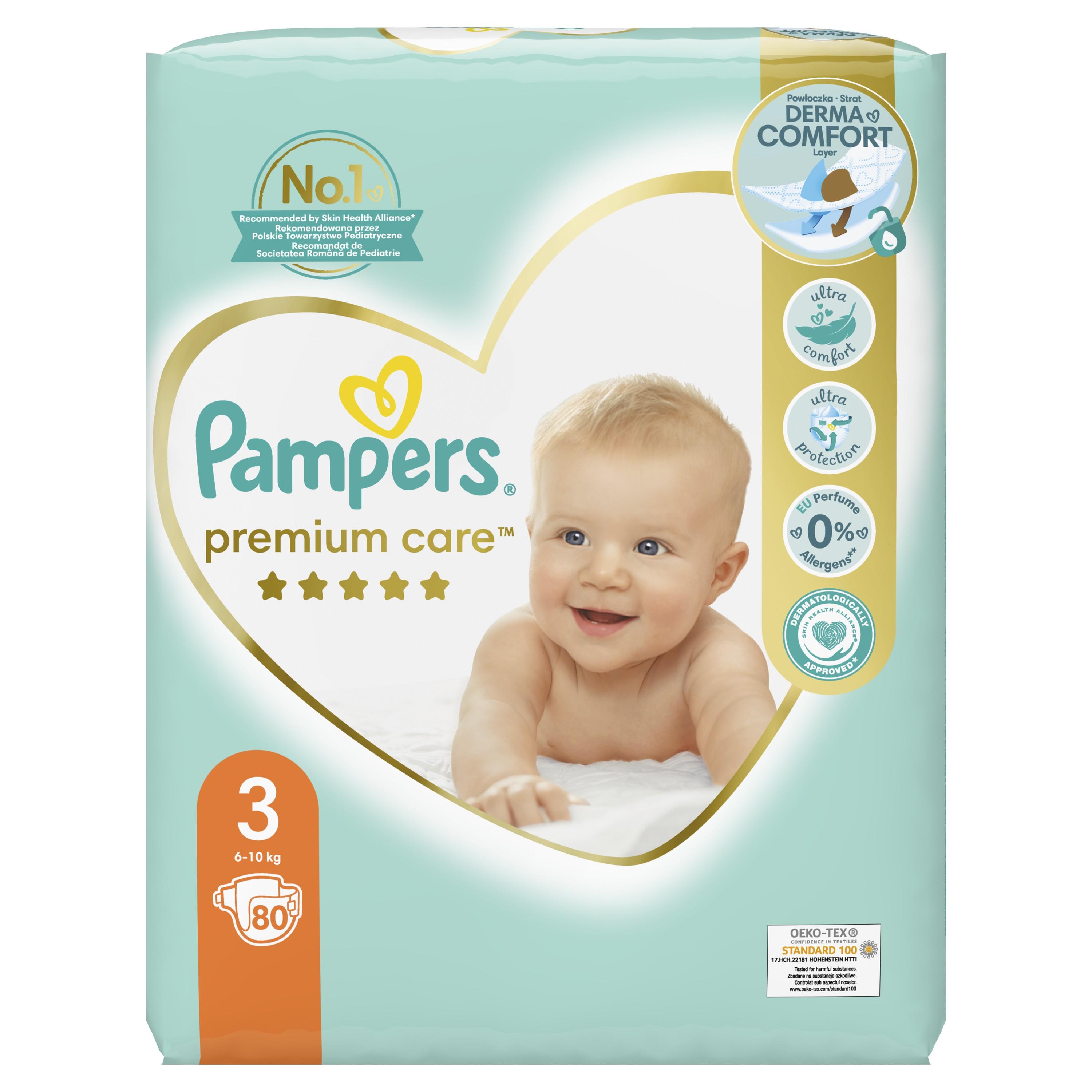 pampers medium szpitalne