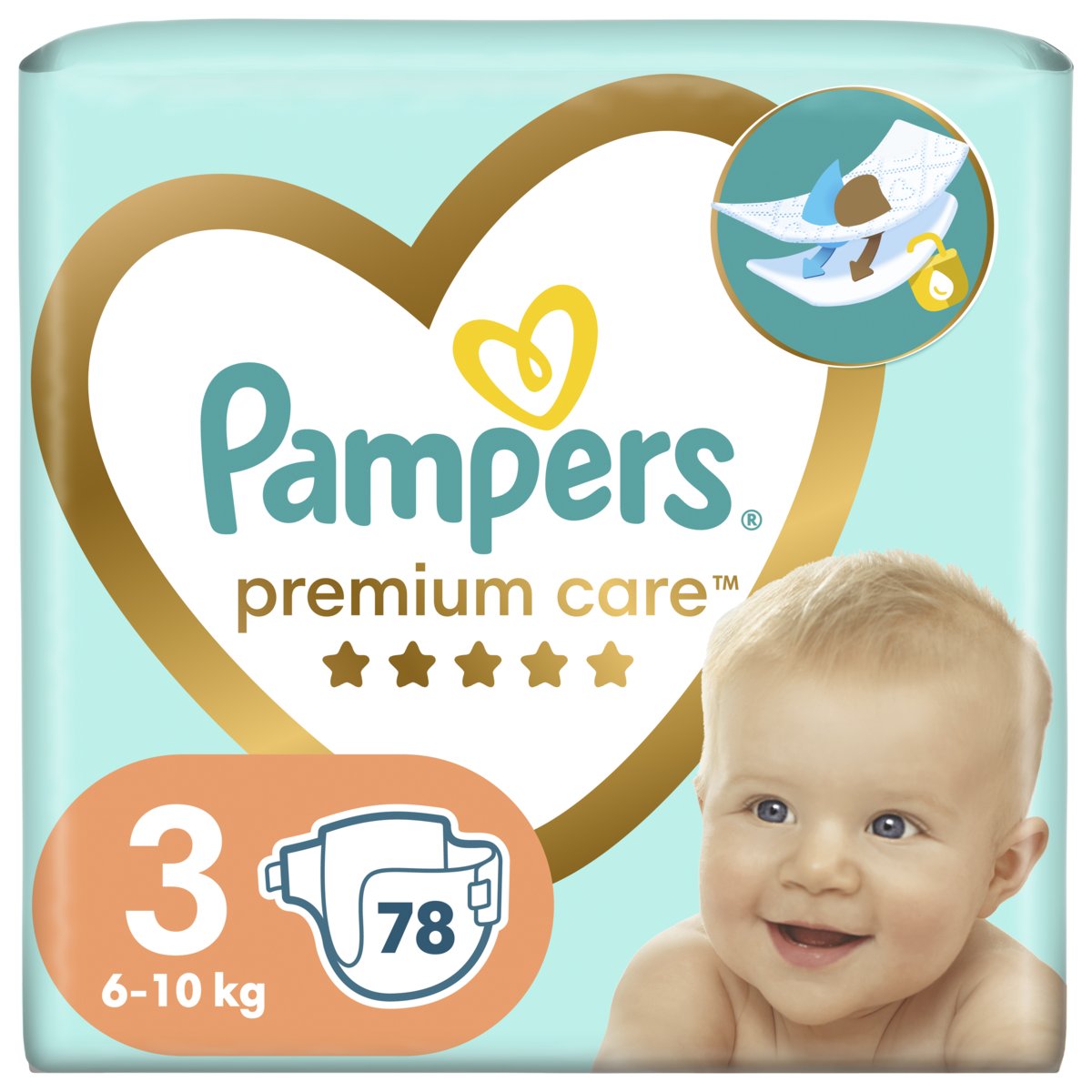 pampers pieluchomajtki pants 6