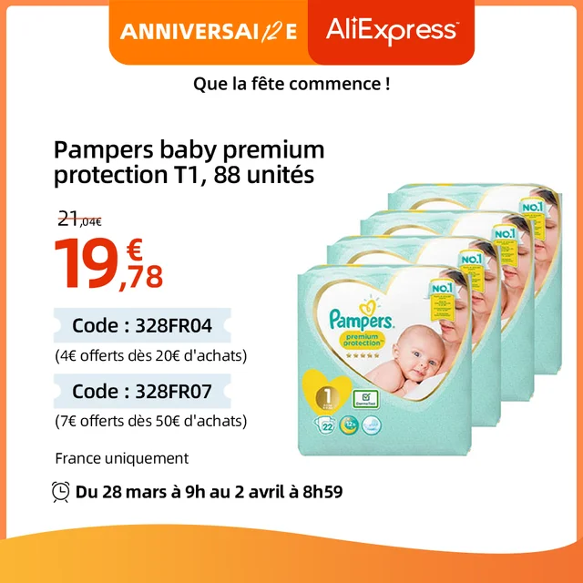 pampers baby care