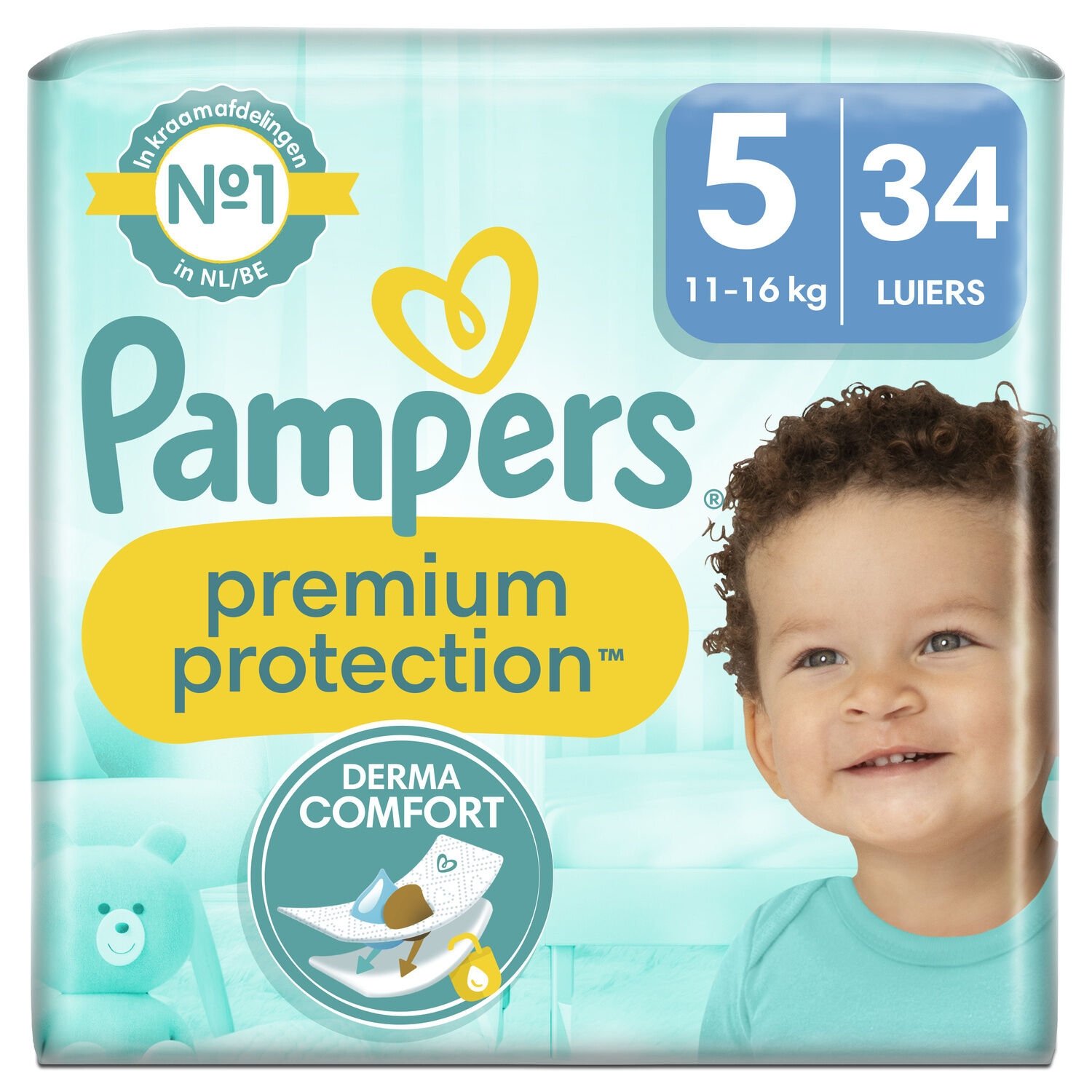 pampers etykieta