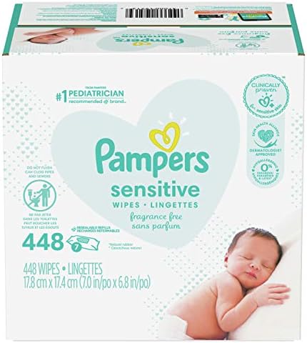 pampers new born husteczki