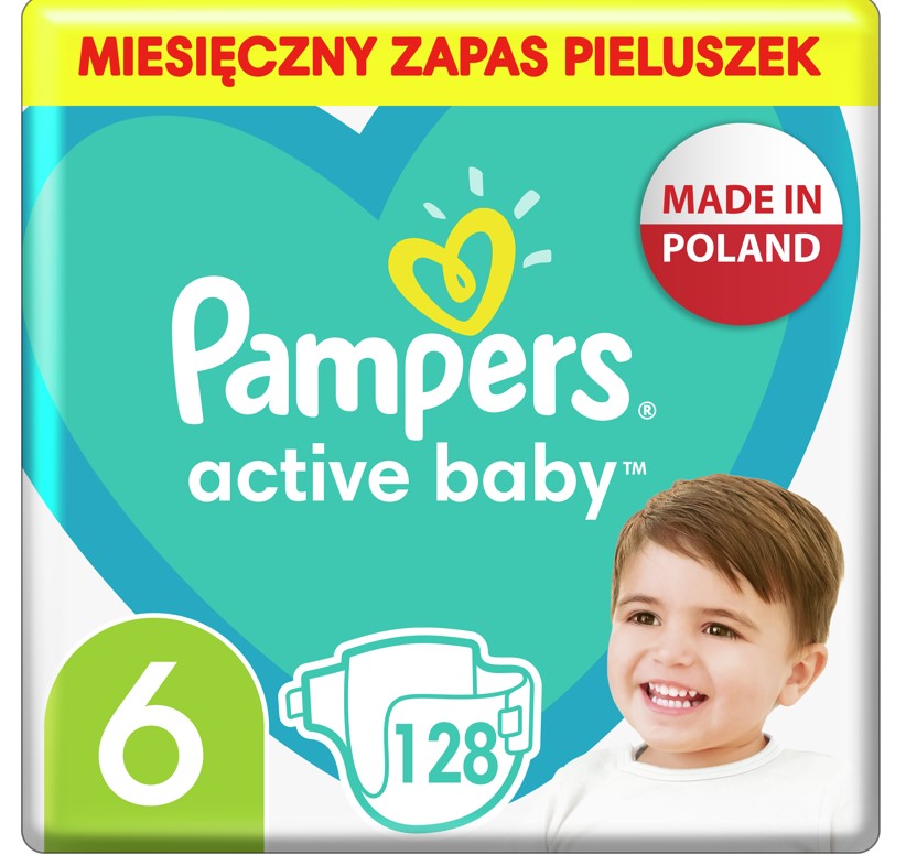 pieluchy pampers 6 56 sztuk