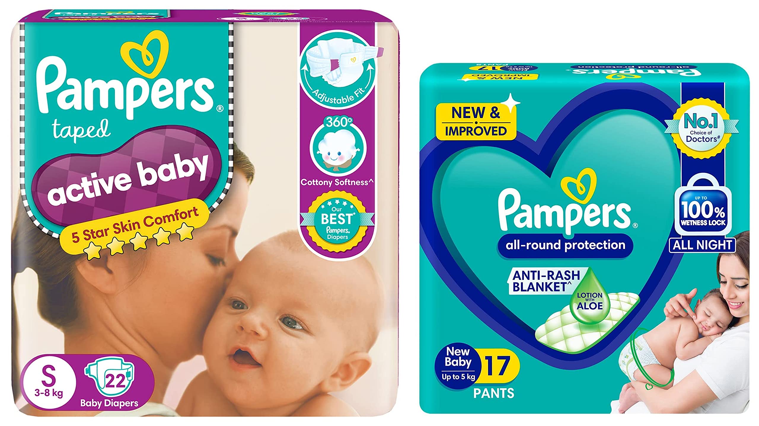 pielucy pampers care