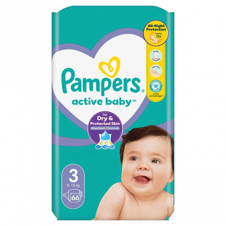 pampers 3 120 sztuk