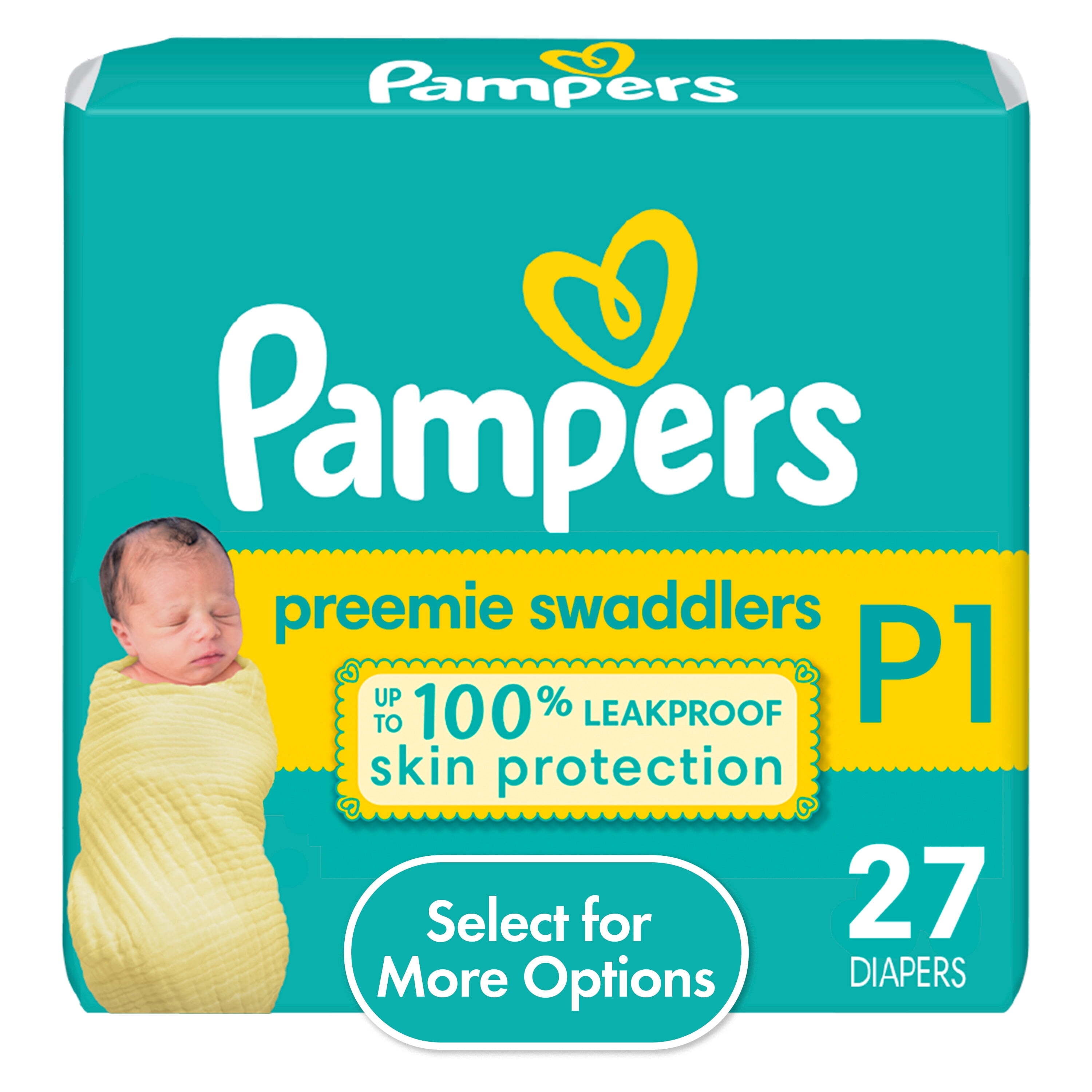 pampers 1 zielone