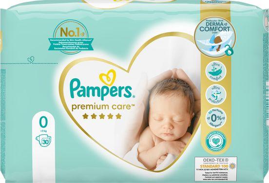 pieluchomajtki pampers premium care niemcy