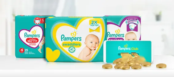 pampers pomarańczowe 2