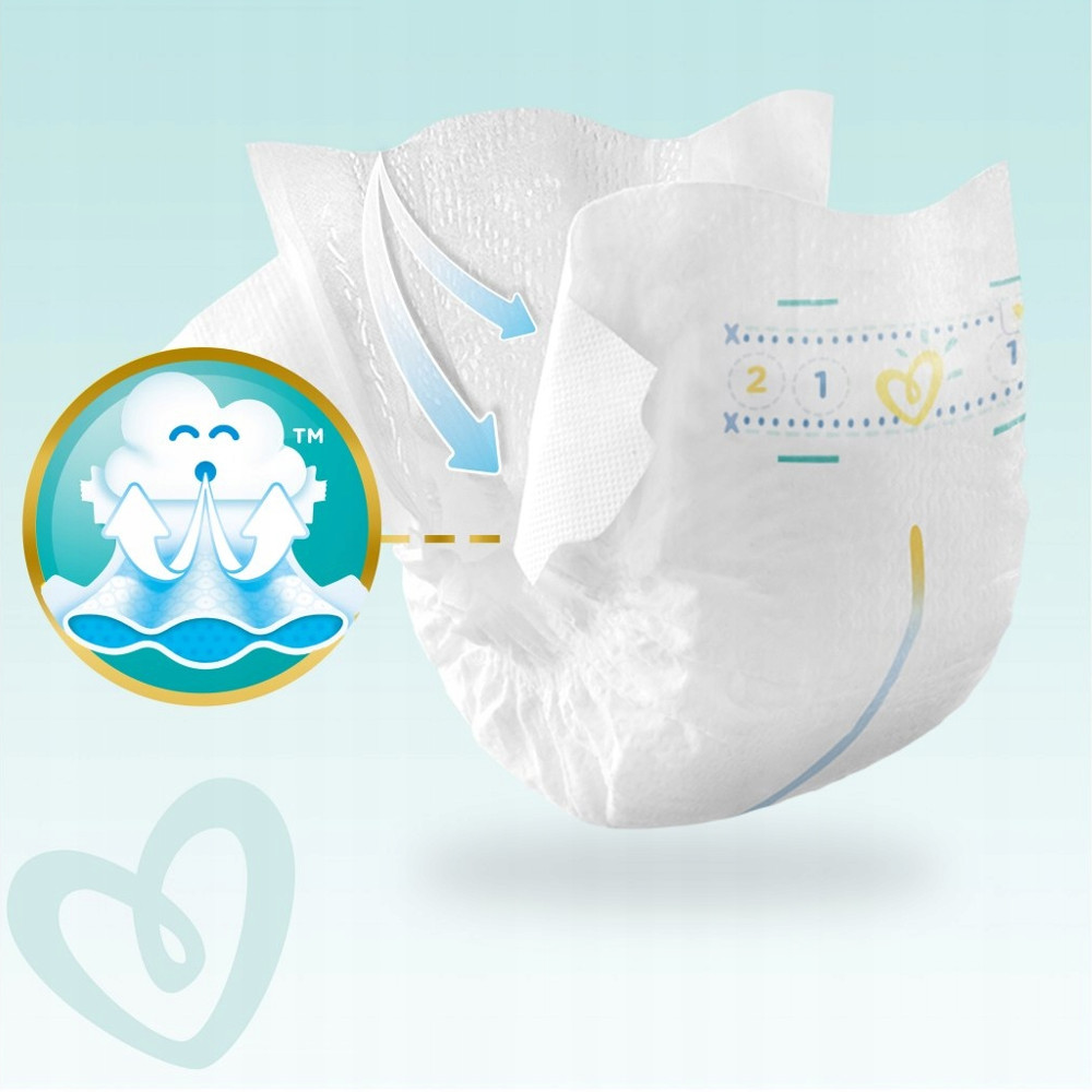 pampers premium care pieluchy rozmiar 2 mini 3-6kg 80 sztuk