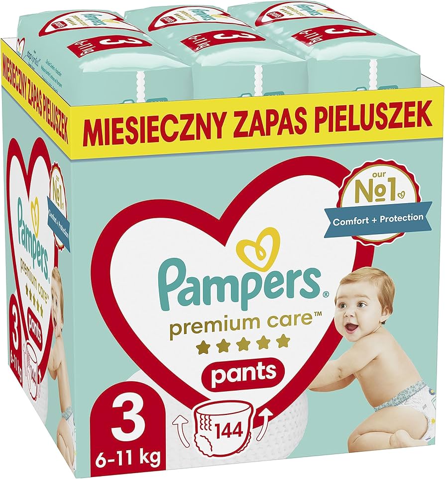 pieluchomajtki pampers allegro