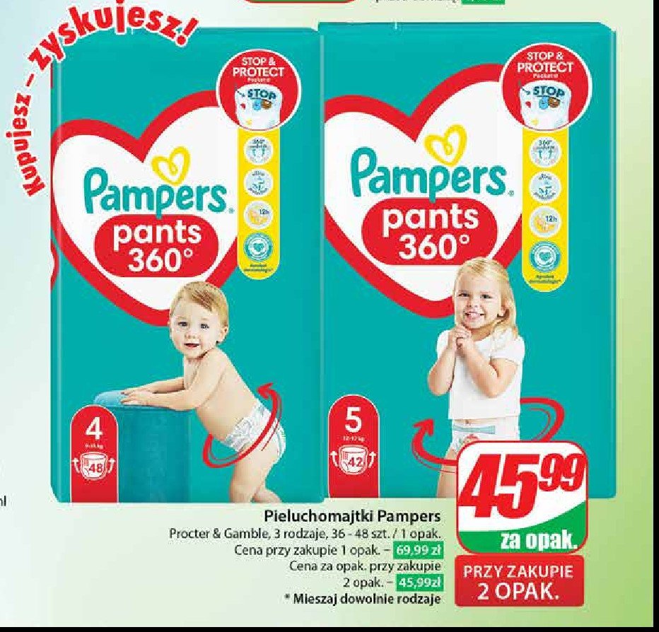 promocje pampers allegro