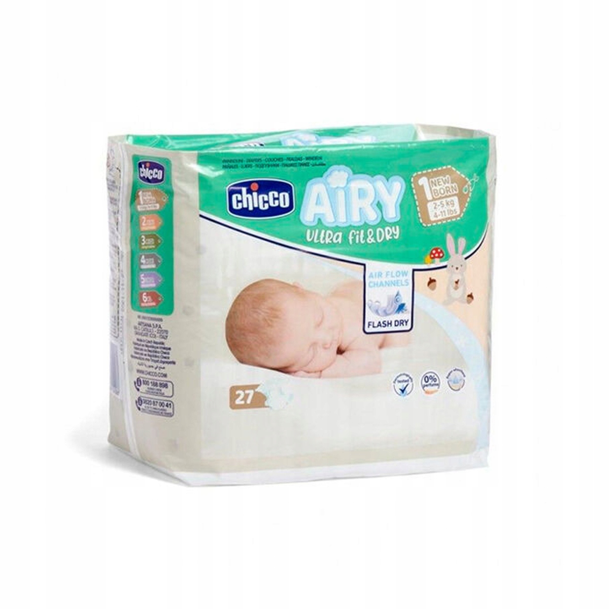 pampers fresh clean chusteczki dla niemowląt 6 x 64 sztuki