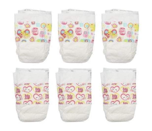 pantsy pampers tasma z tylu