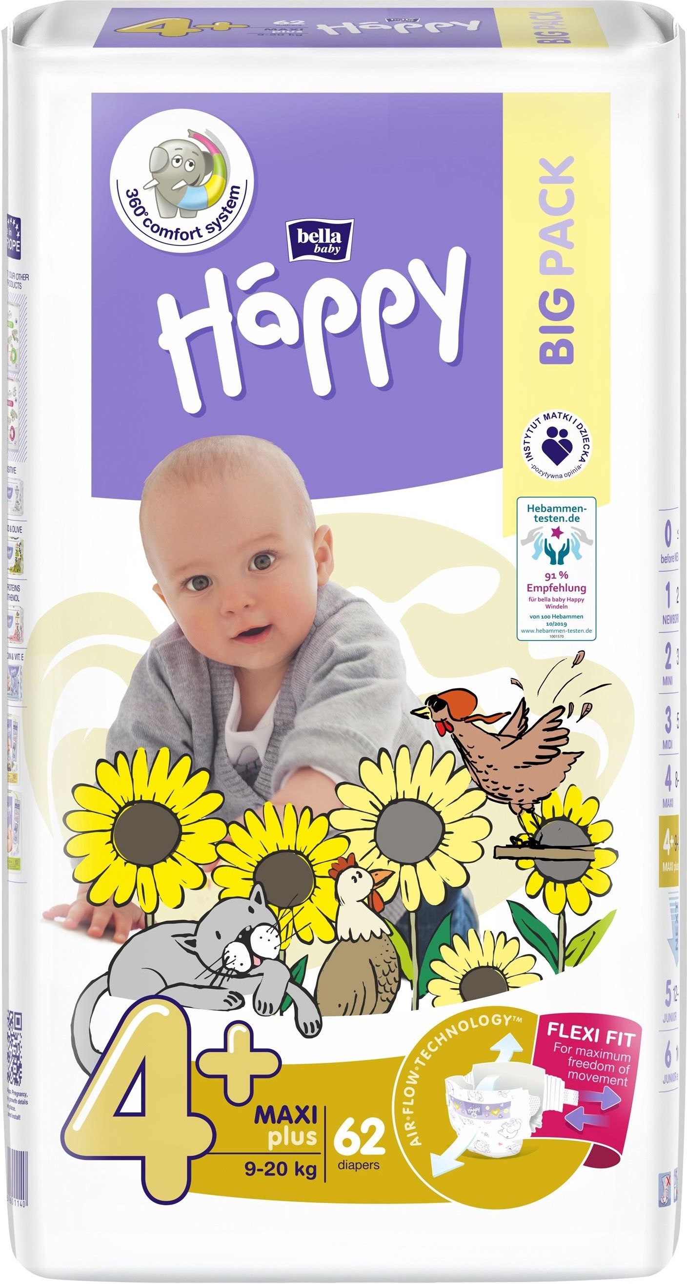 biedronka pieluchomajtki pampers mega box