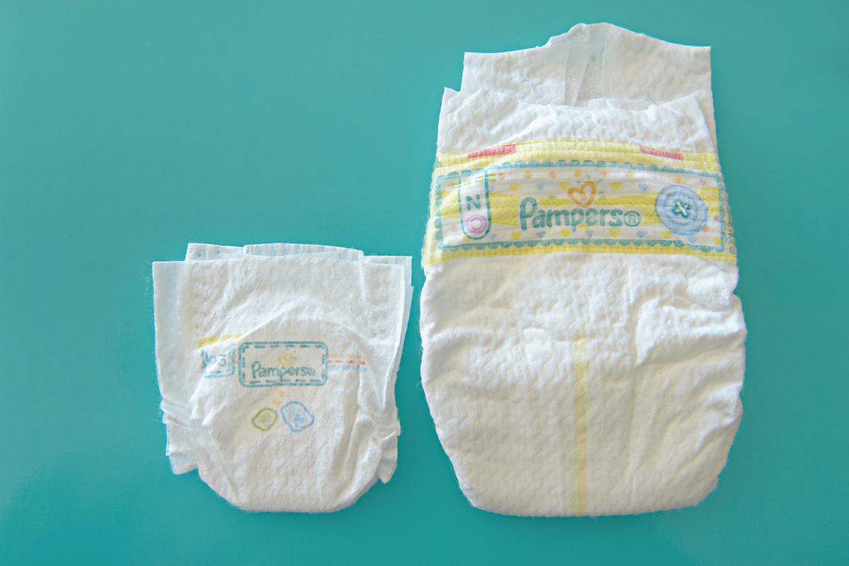 pampers active new baby