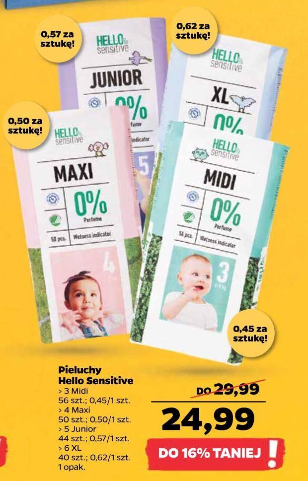 pampers chusteczki 6x64 sensitive