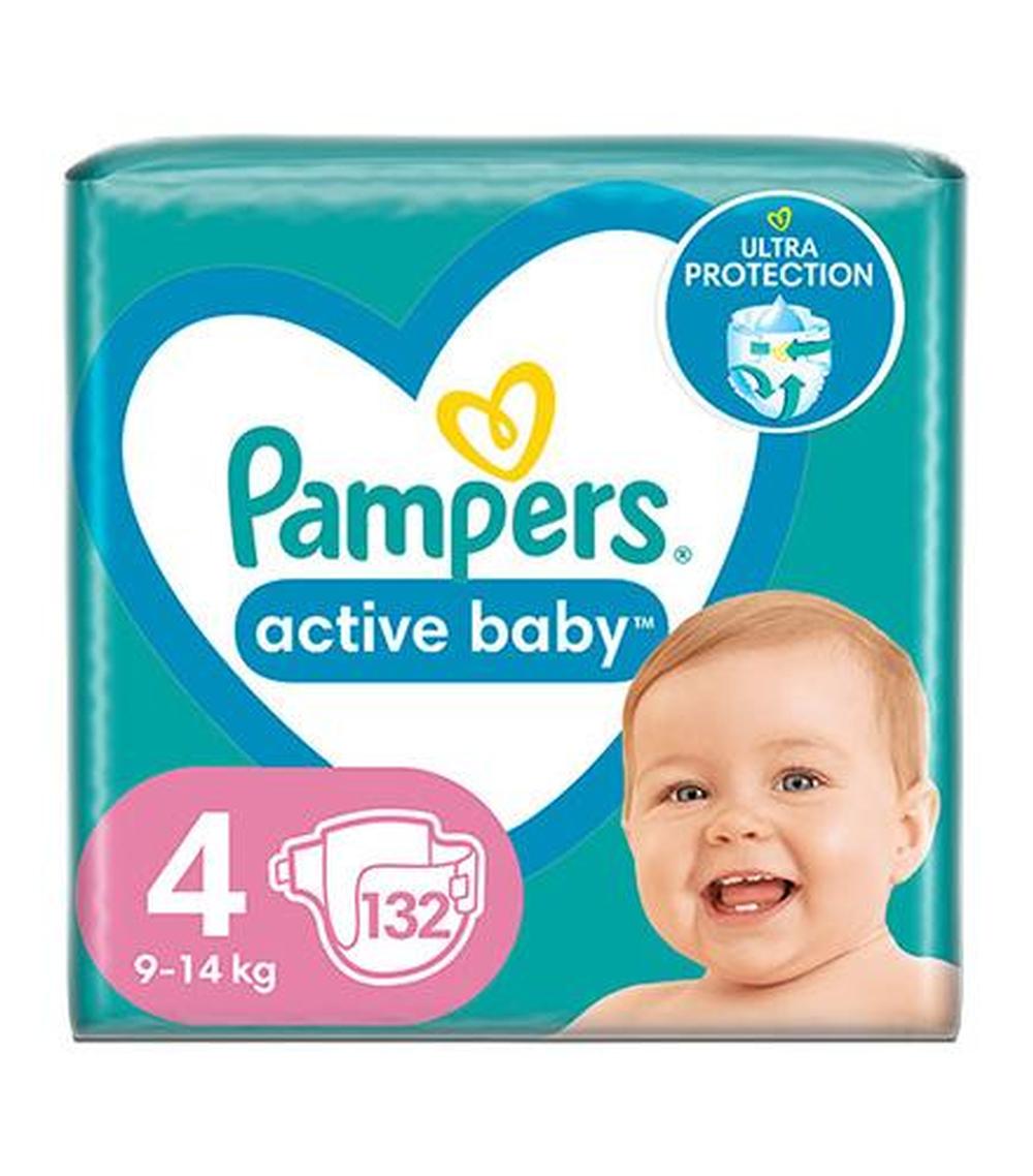 pampers on baby