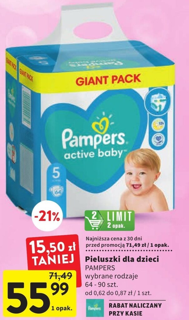 pampersy pampers premium care 4