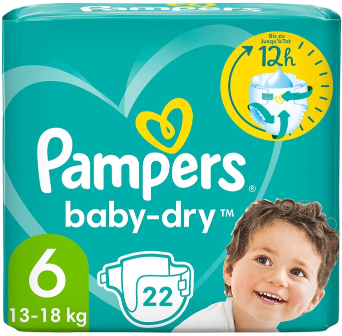 pampers 106 szt tesco