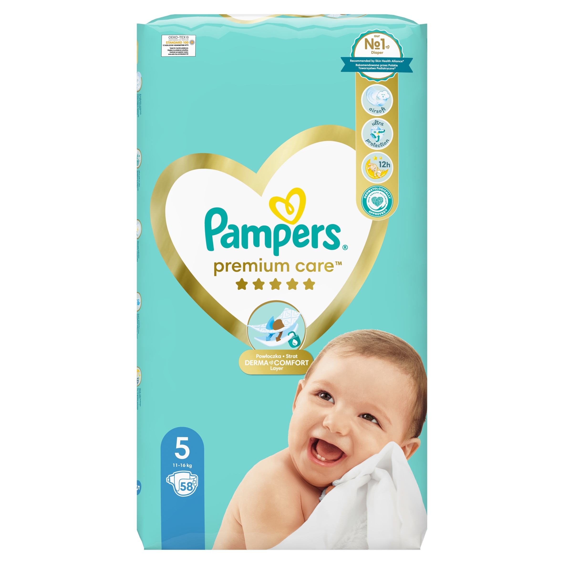 pampers dla noworodka cena 1 sztuki