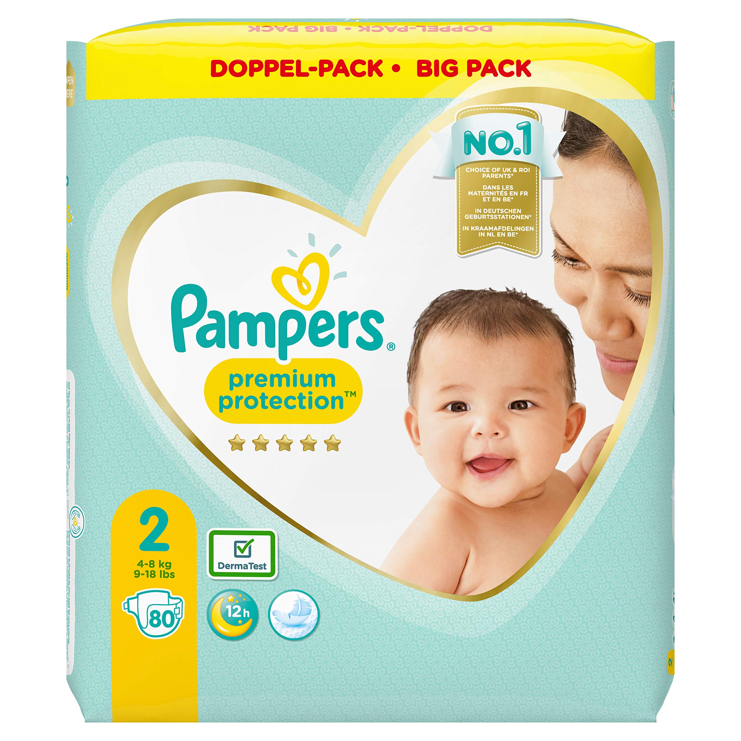 pampers premium care pieluchy 3 204szt zapas