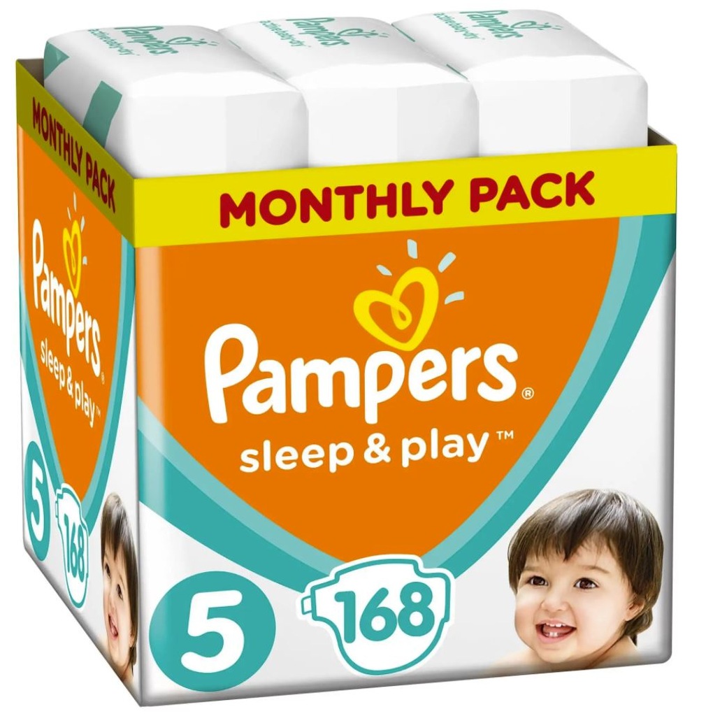 pampers 5-8 kg 208 sztuk