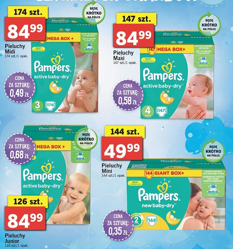 pampers 5 na noc dla dzieci