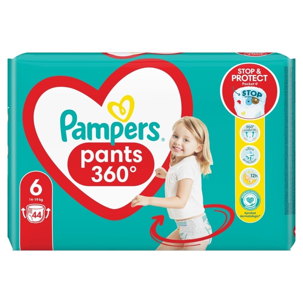 pampers niebieskie