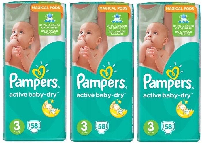 pieluchy pampers baby dry