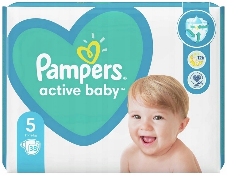 człowiek pampers