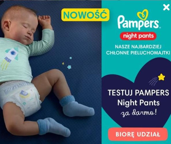 pieluchy pampers wskaznik wilgotności